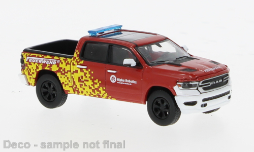 1:87 PCX87 - 2018 Dodge RAM 1500 Feuerwehr Alpha Robotics