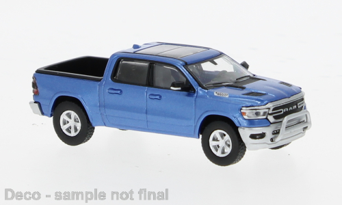 1:87 PCX87 - 2018 Dodge RAM 1500 Blau Metallic