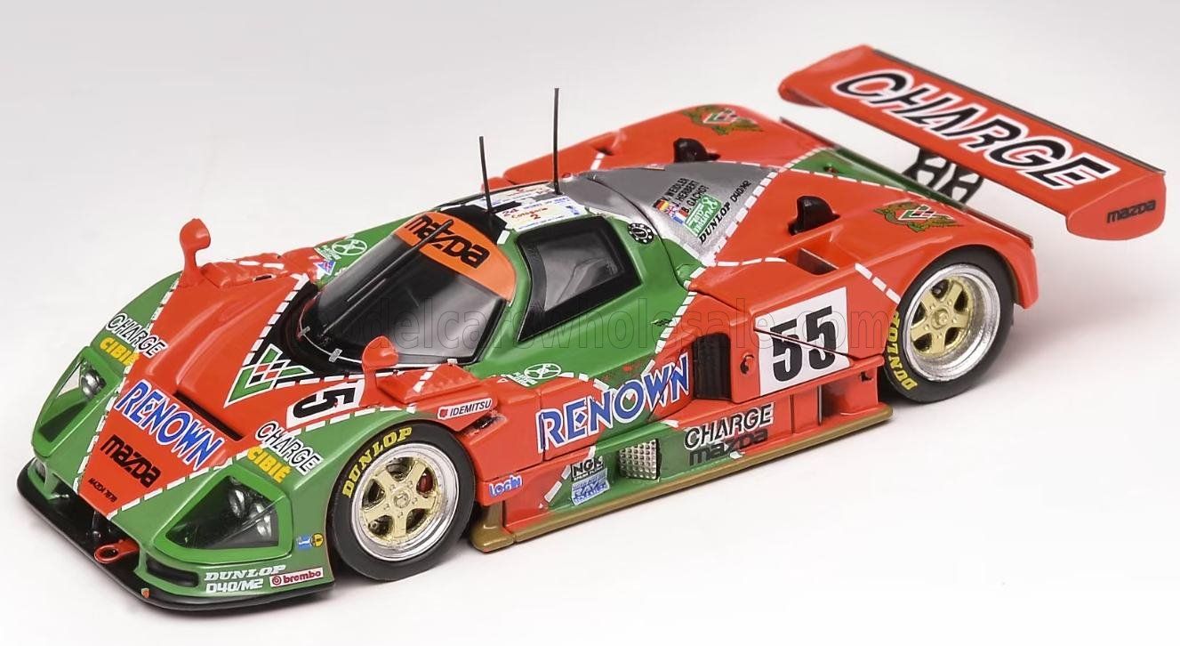 1:64 Motorhelix - Mazda 787B 2.6L Team Mazdaspeed Co. Ltd. #55 Winner 24h Le Mans 1991
