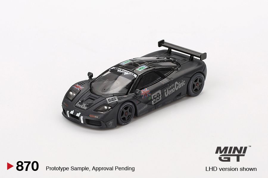 1:64 Mini GT - 1995 McLaren F1 GTR Black