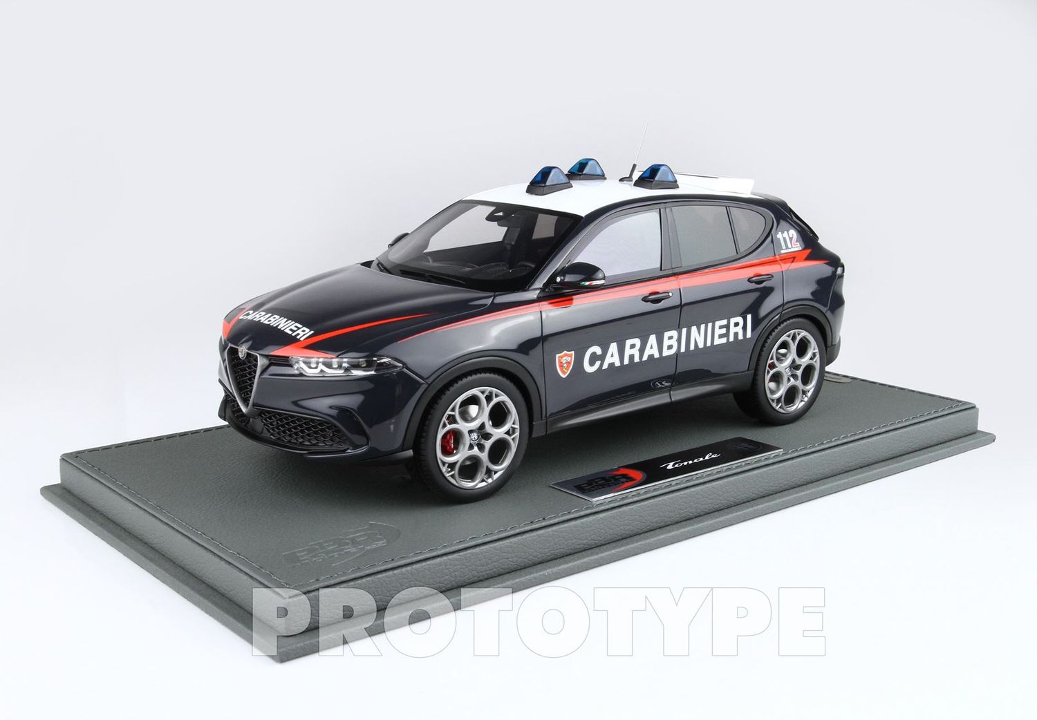 1:18 BBR - Alfa Romeo Tonale Veloce Plug-In Hybrid Carabinieri Setup