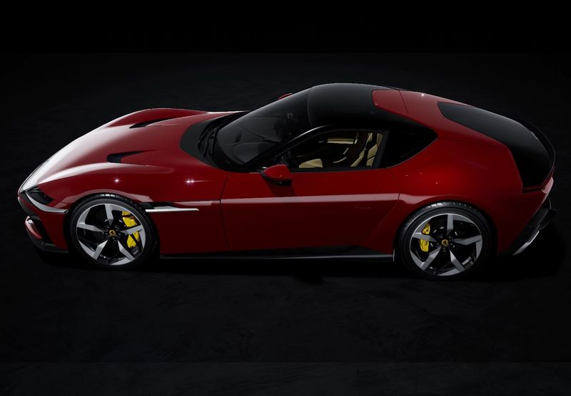 1:43 BBR - Ferrari 12Cilindri Panoramic roof Rosso Imola 1:43 BBR - Ferrari 12Cilindri Panoramic roof Rosso Imola