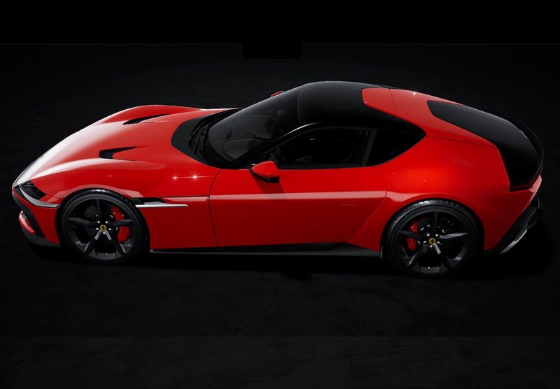 1:43 BBR - Ferrari 12Cilindri Panoramic roof Rosso Corsa 1:43 BBR - Ferrari 12Cilindri Panoramic roof Rosso Corsa