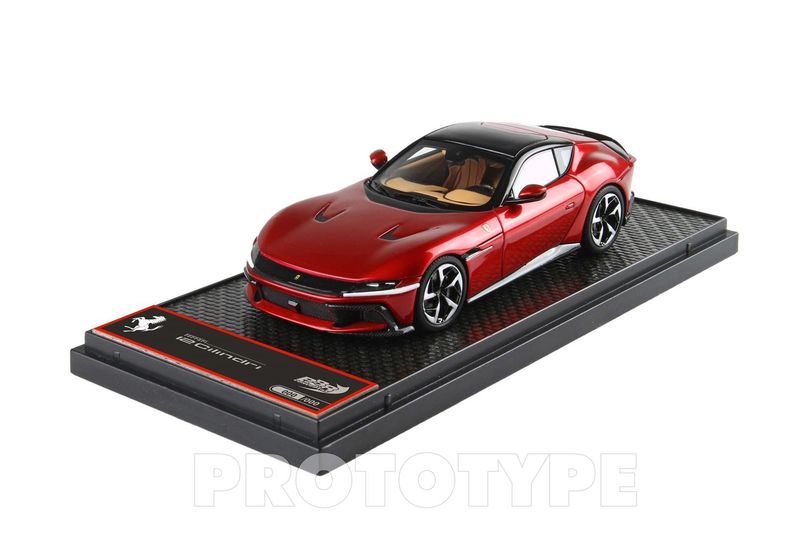1:43 BBR - Ferrari 12Cilindri Panoramic roof Rosso Fuoco 1:43 BBR - Ferrari 12Cilindri Panoramic roof Rosso Fuoco