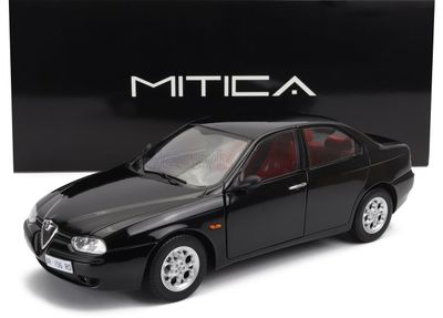 1:18 Mitica Diecast - Alfa Romeo 156 2.5 V6 24V 1997 Black 601 Nero 1:18 Mitica Diecast - Alfa Romeo 156 2.5 V6 24V 1997 Black 601 Nero