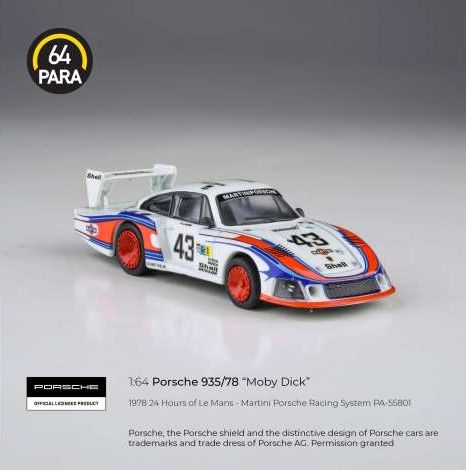 1:64 Para64 - 1978 Porsche 935/78 24H of Le Mans RHD