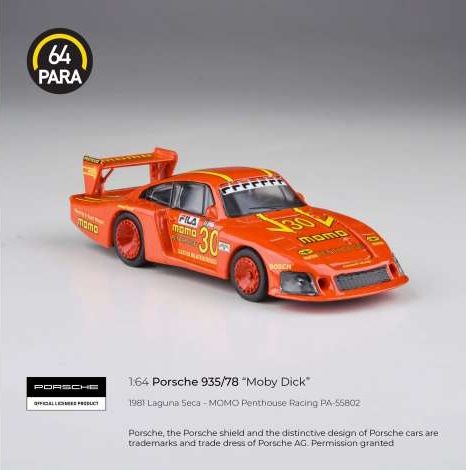 1:64 Para64 - 1981 Porsche 935/78 Laguna Seca RHD 1:64 Para64 - 1981 Porsche 935/78 Laguna Seca RHD