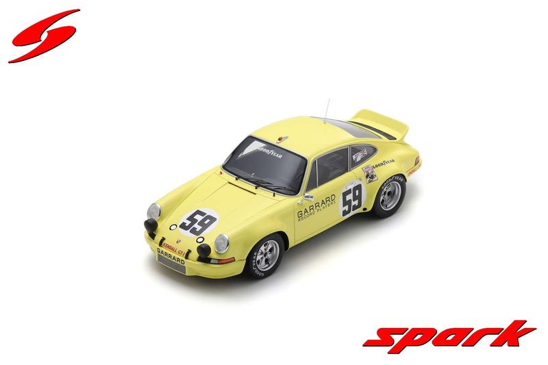 1:18 Spark - Porsche 911 Carrera RSR No.59 Winner 12H Sebring 1973 P. Gregg - H. Haywood - D. Helmick