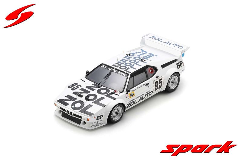 1:18 Spark - BMW M1 No.95 Le Mans 24H 1980 F. Servanin - L. Ferrier - P-F. Rousselot 1:18 Spark - BMW M1 No.95 Le Mans 24H 1980 F. Servanin - L. Ferrier - P-F. Rousselot