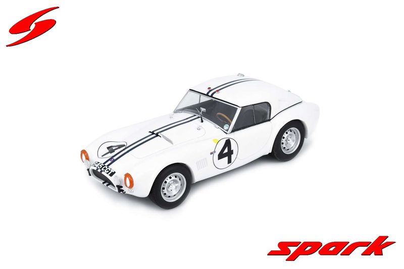 1:18 Spark - AC COBRA 289 HARD-TOP No.4 Le Mans 24H 1963 E. Hugus - P. Jopp 1:18 Spark - AC COBRA 289 HARD-TOP No.4 Le Mans 24H 1963 E. Hugus - P. Jopp