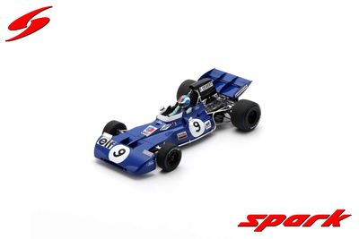 1:18 Spark - Tyrrell 002 No.9 Winner US GP 1971 Francois Cevert