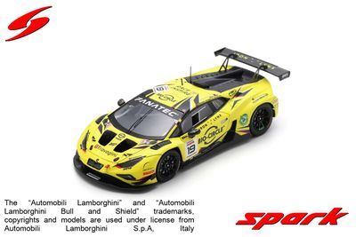 1:43 Spark -Lamborghini Huracán GT3 EVO 2 No.19 Iron Lynx 24H Spa 2023 L. Pulcini - M. Beretta - R. Ineichen