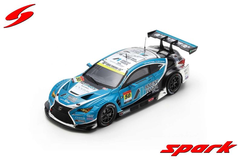 1:43 Spark - ANEST IWATA Racing RC F GT3 No.50 ANEST IWATA Racing with Arnage GT300 SUPER GT 2024 I. Omura Fraga - Y. Furutani 1:43 Spark - ANEST IWATA Racing RC F GT3 No.50 ANEST IWATA Racing with Arnage GT300 SUPER GT 2024 I. Omura Fraga - Y. Furutani