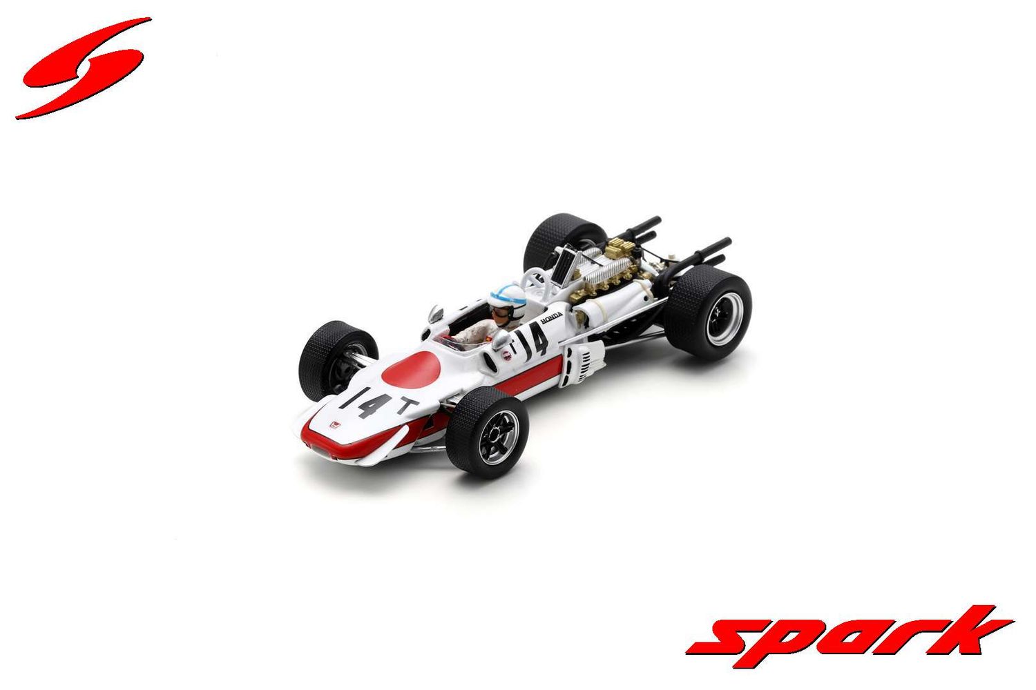 1:43 Spark - Honda RA302 No.14 Practice Italian GP 1968 John Surtees