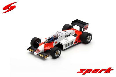 1:43 Spark - Alfa Romeo 183T No.22 2nd German GP 1983 Andrea de Cesaris