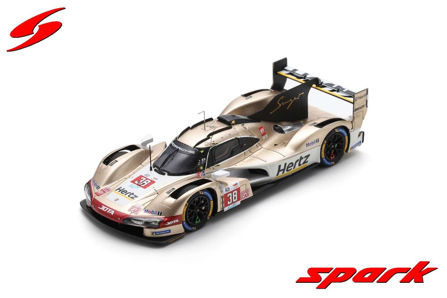 1:43 Spark - Porsche 963 No.38 HERTZ TEAM JOTA 9th Le Mans 24H 2024 O. Rasmussen - J. Button - P. Hanson