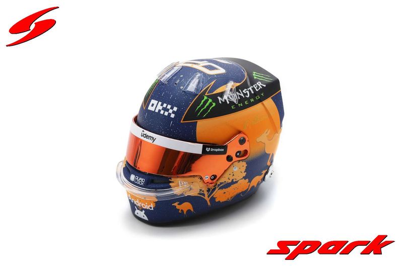 1:5 Spark Helmet - Oscar Piastri - Australian GP 2024