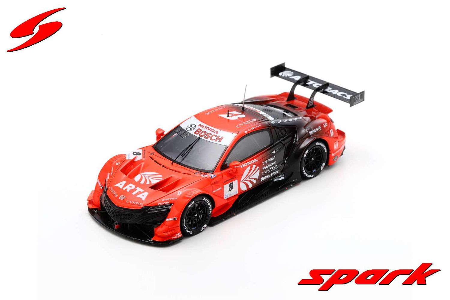 1:43 Spark - ARTA NSX-GT No.8 ARTA GT500 SUPER GT 2020 Tomoki Nojiri - Nirei Fukuzumi