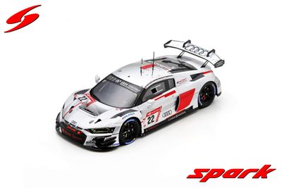 1:43 Spark - Audi R8 LMS GT3 evo II No.22 Audi Sport Team Car Collection 24H Nürburgring 2023 L. Engstler - M. Hofer - G. Magnus - D. Marschall