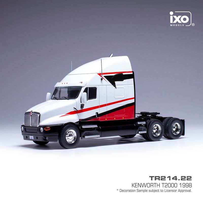 1:43 Ixo - 1998 Kenworth T2000 weiss , rot 1:43 Ixo - 1998 Kenworth T2000 weiss , rot