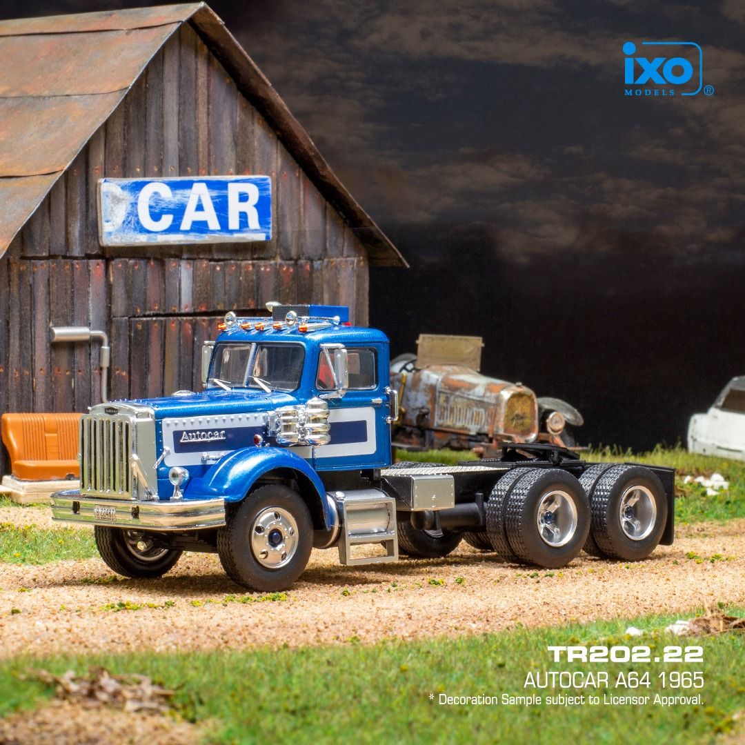1:43 Ixo - Autocar A 64, blau, 1965