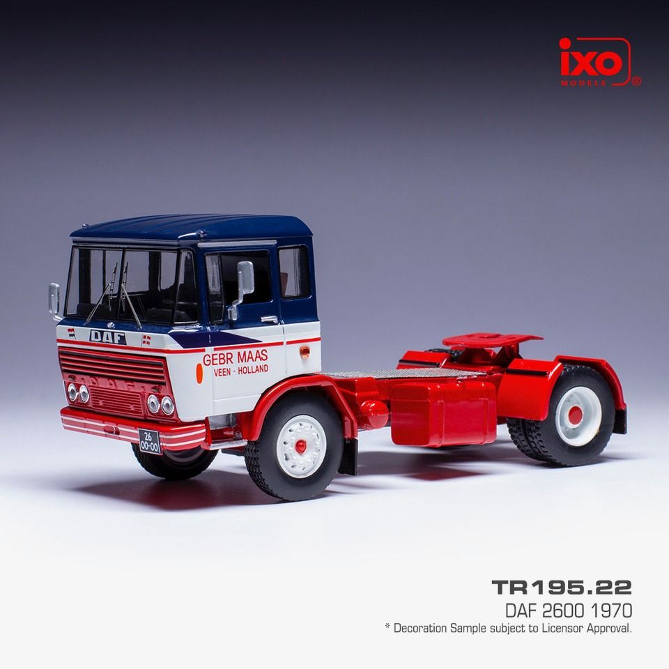 1:43 Ixo - DAF 2600, blue/white, 1970