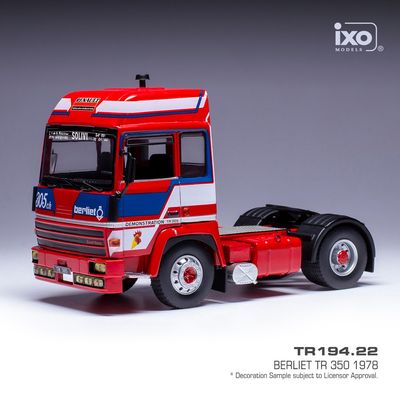 1:43 Ixo - Berliet TR 350, red, 1978