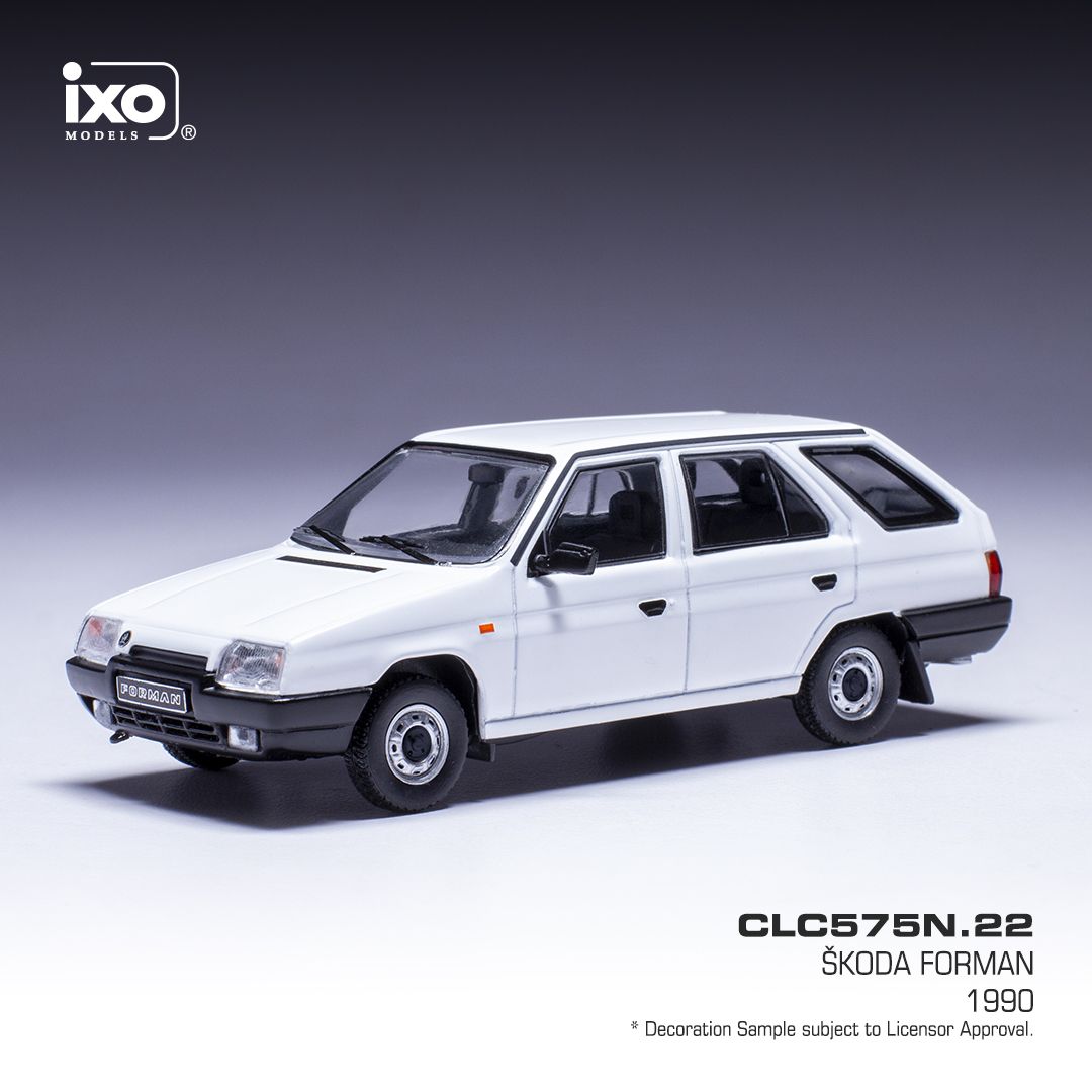 1:43 Ixo - Skoda Forman, weiss, 1990