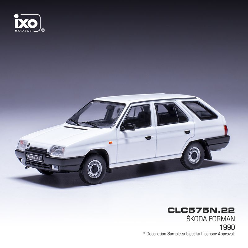 1:43 Ixo - Skoda Forman, weiss, 1990 1:43 Ixo - Skoda Forman, weiss, 1990
