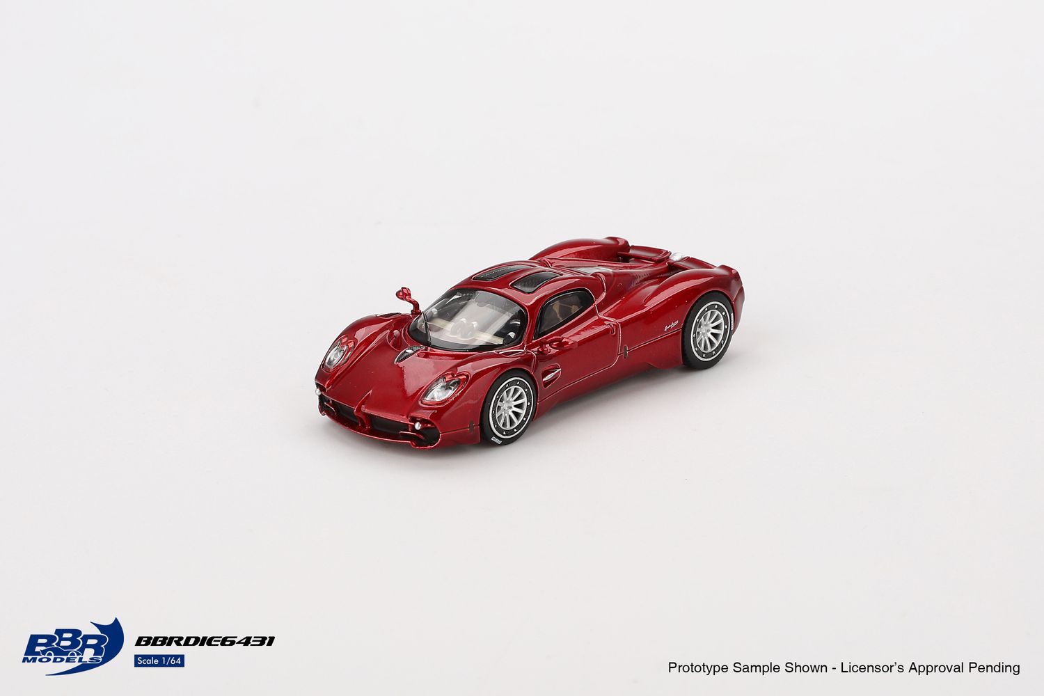 1:64 BBR - 2023 Pagani Utopia Dubai Red