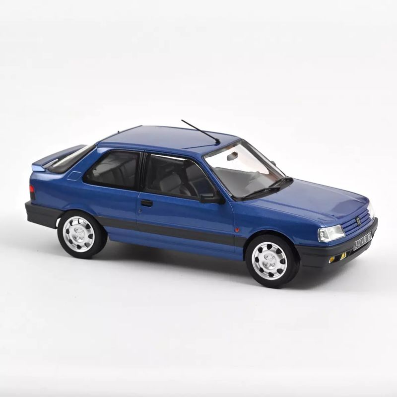 1:18 Norev - Peugeot 309 GTi 16 1991 Miami Blau 1:18 Norev - Peugeot 309 GTi 16 1991 Miami Blau
