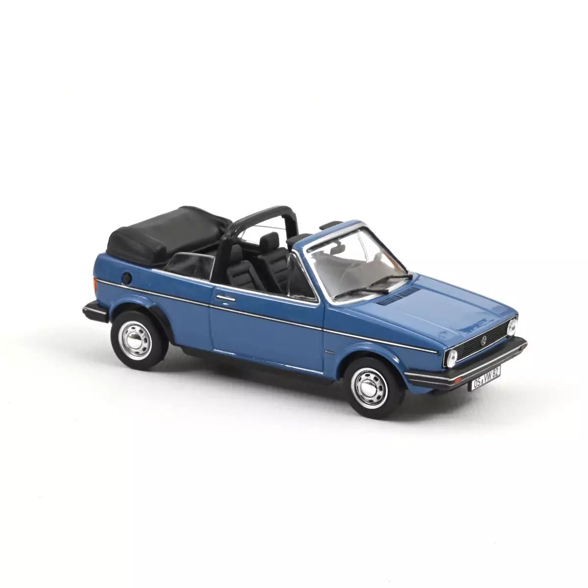 1:43 Norev - Volkwagen Golf Cabriolet 1981 Monaco Blue