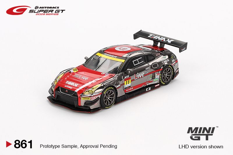 1:64 Mini GT - 2023 Nissan GT-R (R35) Nismo GT3 #11 Gainer Tanax GT-R Gainer *Super GT Series*