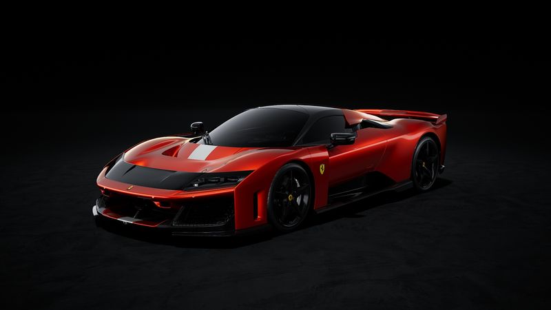 1:43 Looksmart - Ferrari F80 Rame Mica with Livery 1:43 Looksmart - Ferrari F80 Rame Mica with Livery
