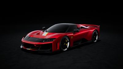 1:43 Looksmart - Ferrari F80 Rosso Magma with Livery 1:43 Looksmart - Ferrari F80 Rosso Magma with Livery