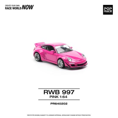 1:64 Pop Race Limited - Porsche RWB 997, pink