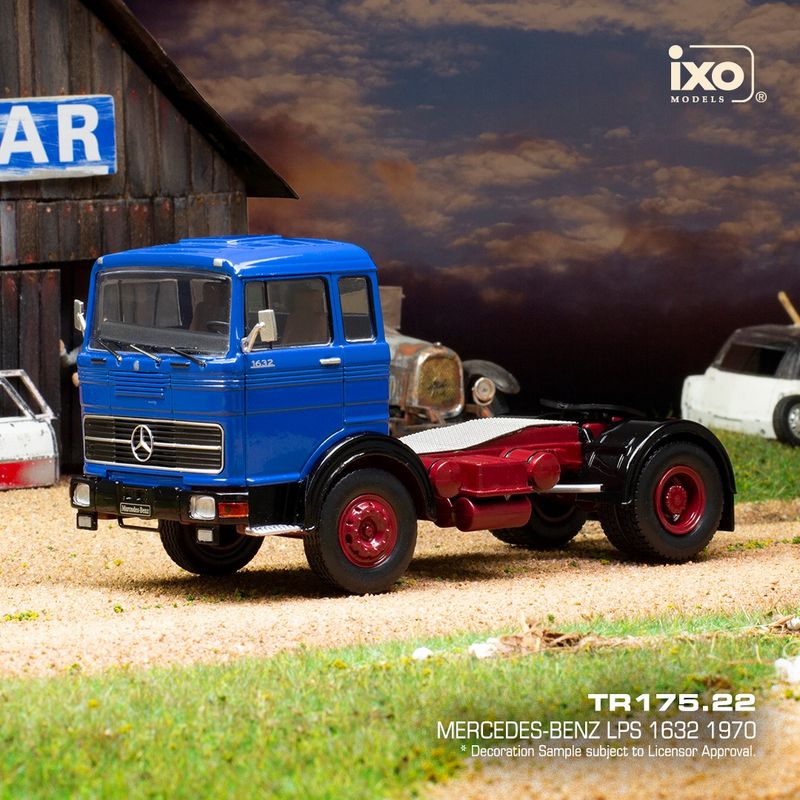 1:43 Ixo - Mercedes LPS 1632, weiss, 1970 1:43 Ixo - Mercedes LPS 1632, weiss, 1970
