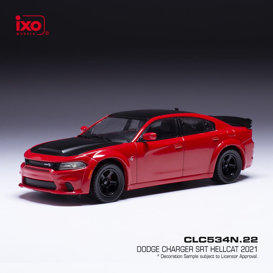 1:43 Ixo - Dodge Charger SRT, rot, Hellcat, 2021