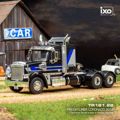 1:43 Ixo - Freightliner Coronado, schwarz/grau, 2012 1:43 Ixo - Freightliner Coronado, schwarz/grau, 2012