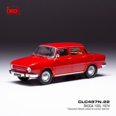 1:43 Ixo - Skoda 100 L, rot, 1974