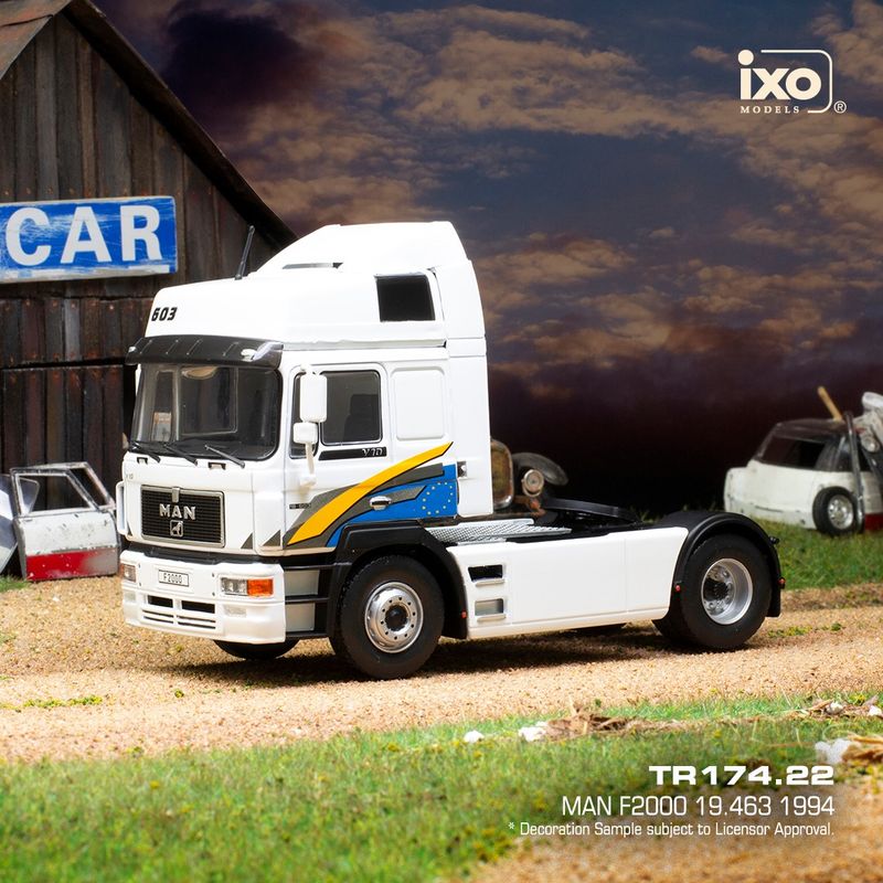 1:43 Ixo - MAN F 2000 19.463, weiss, 1994 1:43 Ixo - MAN F 2000 19.463, weiss, 1994