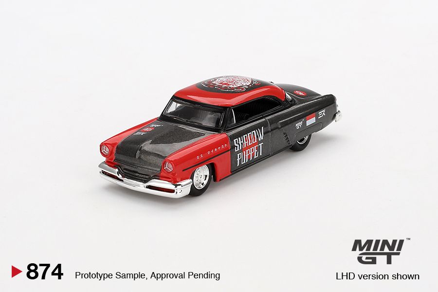 1:64 Mini GT - 1954 Lincoln Capri Hot Rod Shadow Puppet