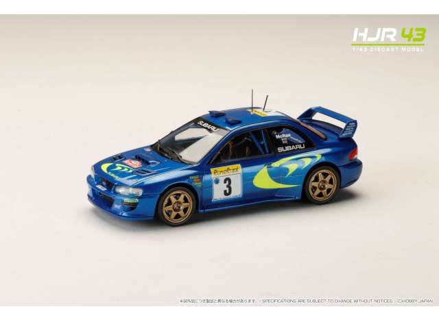 1:43 Hobby Japan - 1998 Subaru Impreza Monte Carlo #3