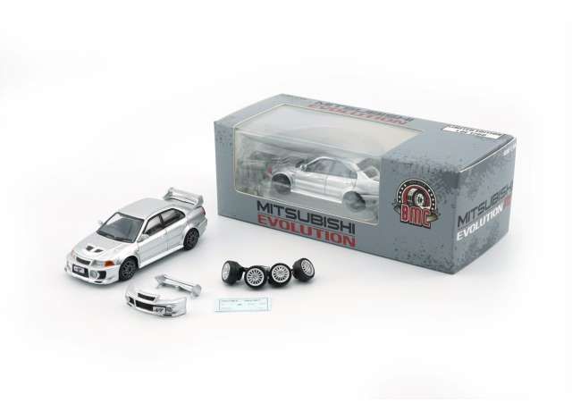 1:64 BM Creations - Mitsubishi Lancer EVO V, silver