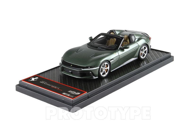 1:43 BBR - Ferrari 12Cilindri Spider Tuscany Green 1:43 BBR - Ferrari 12Cilindri Spider Tuscany Green