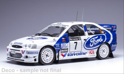 1:18 Ixo - 1998 Ford Escort WRC Rally RAC Rally #7 J.Kankkunen J.Repo