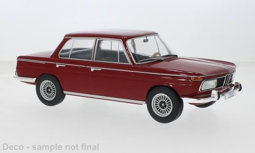 1:18 MCG - 1966 BMW 2000 (Typ 121) dunkelrot