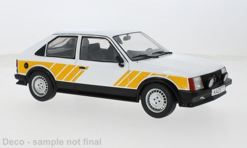 1:18 MCG - 1983 Opel Kadett D SR weiss , gelb