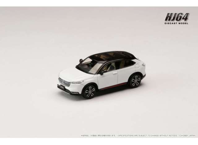 1:64 Hobby Japan - Honda VEZEL e:HEV PLaY/HR-V, Premium Sunlight White Pearl