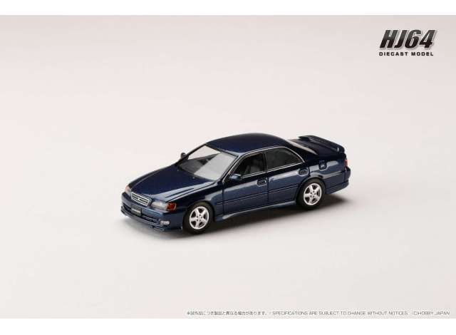 1:64 Hobby Japan - 1998 Toyota CHASER TOURER V (JZX100), dark blue mica